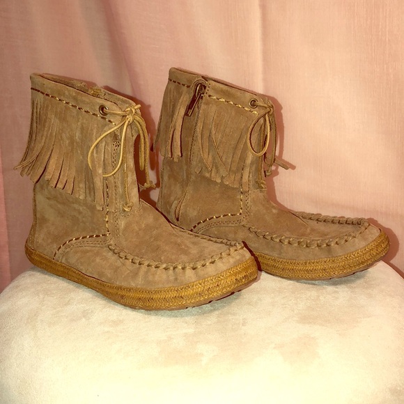 ugg ankle moccasins